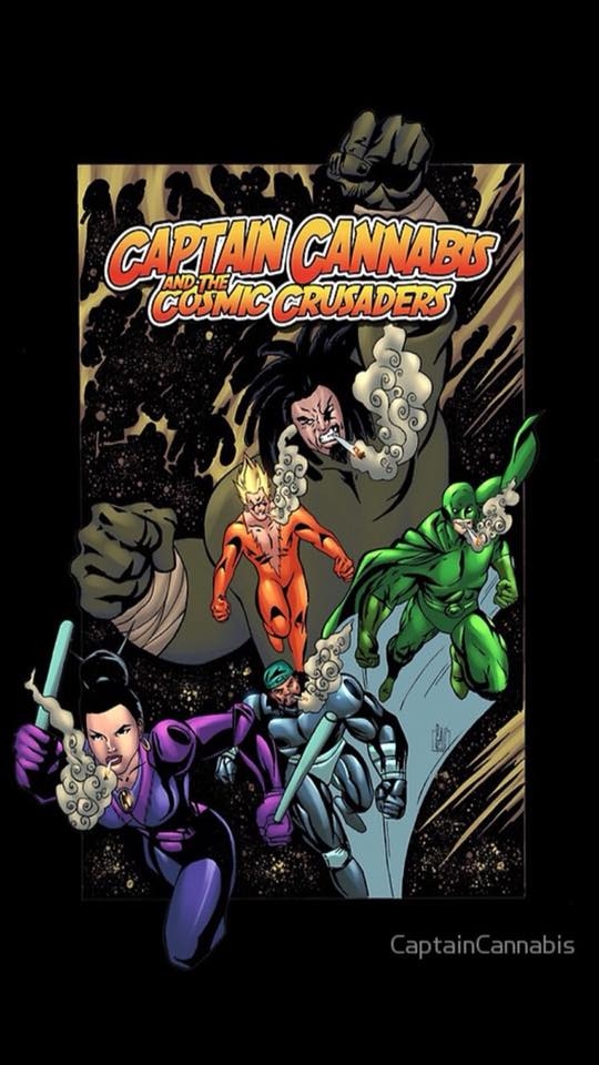 A.T.D:  FEATURING Lewis Davidson’s ART from Capt. CANNABIS