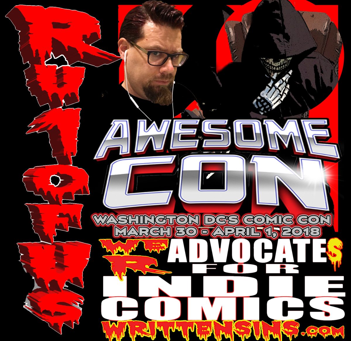COMIC CON HIGHWAY WrittenSiNs SOUTHERN EXIT:: -DC- AWESOME CON is about to get Sinsful  .
