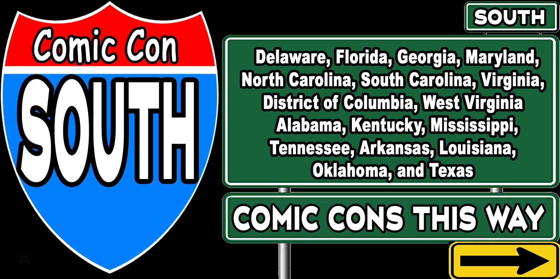 COMIC CON HIGHWAY SOUTHERN EXIT::  .