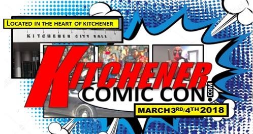 COMIC CON HIGHWAY INTERNATIONAL EXIT:: -Ontario CA- .William Byrne Kitchener Comic Con 3/3-4/18