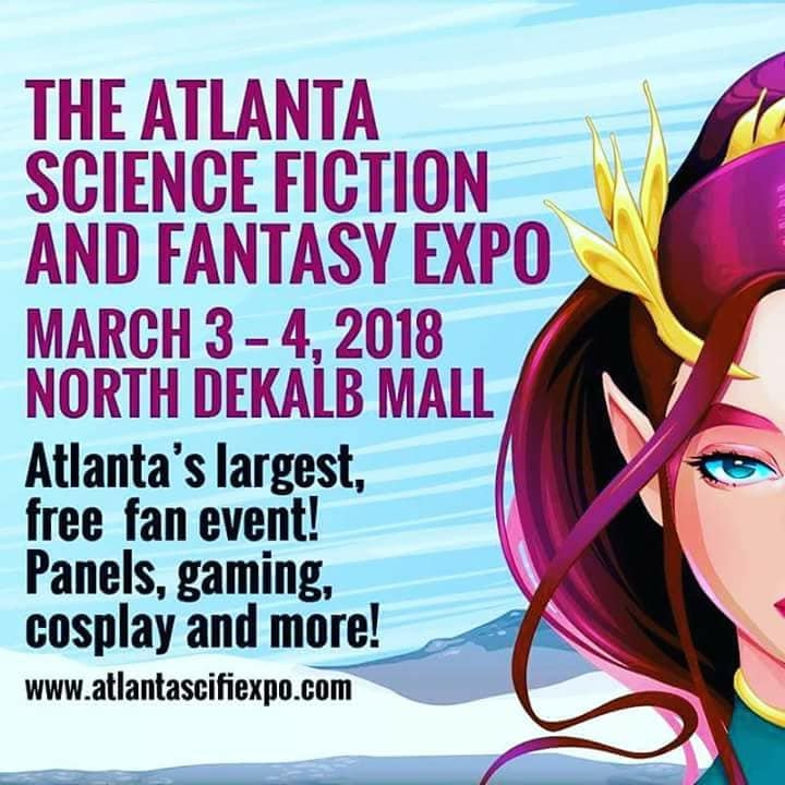 COMIC CON HIGHWAY SOUTHERN EXIT::  .Raymond Sanders and Fantasy Art Comics will be at the Atlanta Sci Fi Fantasy Expo next weekend.