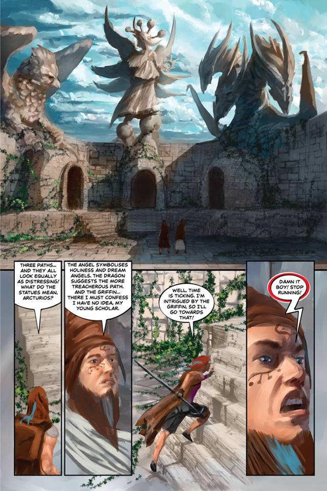Check out the latest page of Luminous Ages: