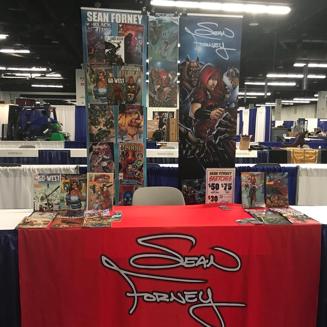 FORNEY is READY at WONDERCON:  ARITST ALLEY D20