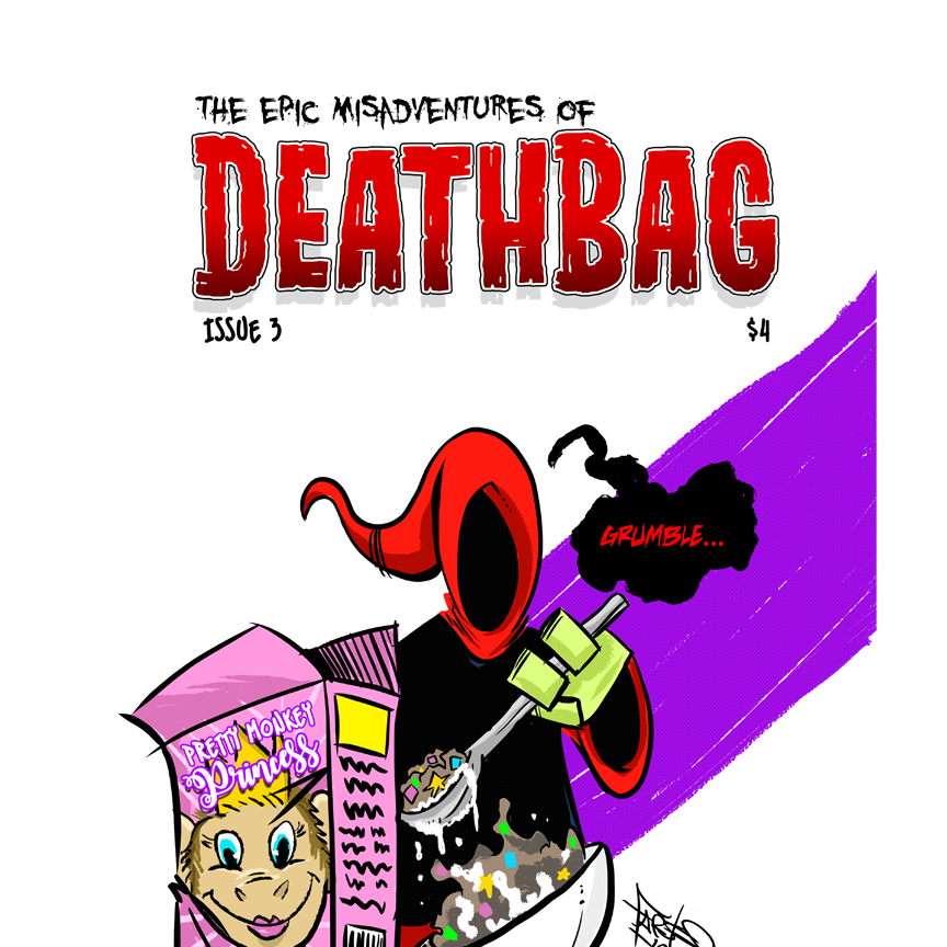 DEATHBAG IS LOOKING TO LAUNCH OFF KICKSTARTER STARTING Friday May 25, 2018.