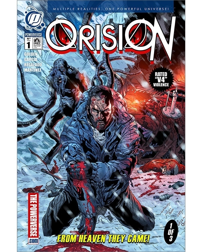ORISION #1 of 3 A horror comic about survival on one of the largest mountains in the world.  .