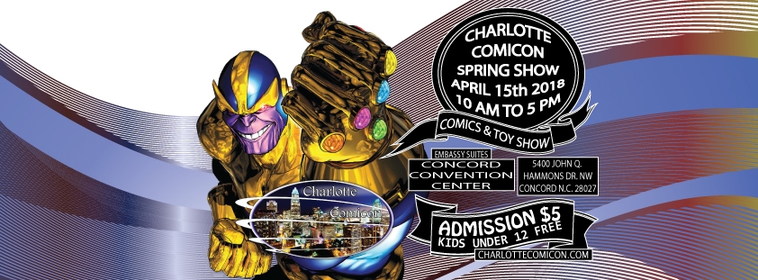 COMIC CON HIGHWAY SOUTHERN EXIT::  -NC- Andy  Shaggy Korty will be at  Charlotte comic con April 15