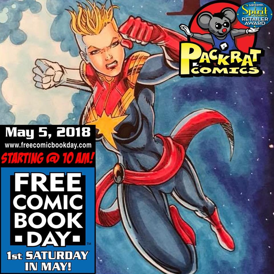 COMIC CON HIGHWAY MIDWEST EXIT:: -OH- Sean Forney Free Comic Book Day at Packrat Comics My 5th  .