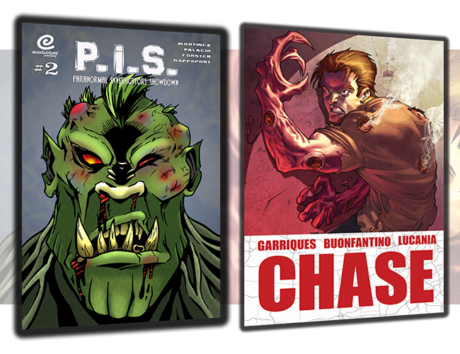 Congrats to the Creative  Team behind Paranormal Investigator Showdown #2 and Chase #1  for the SUCCESSFULLY BLAST OFF OF KICKSTARTER