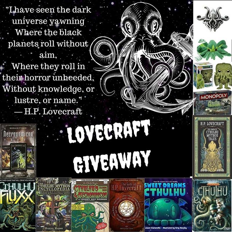 Lovecraft Giveaway and Free Digital Graphic Novel.