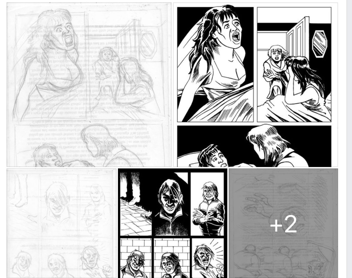 New pages for Dracula Reborn issue 2