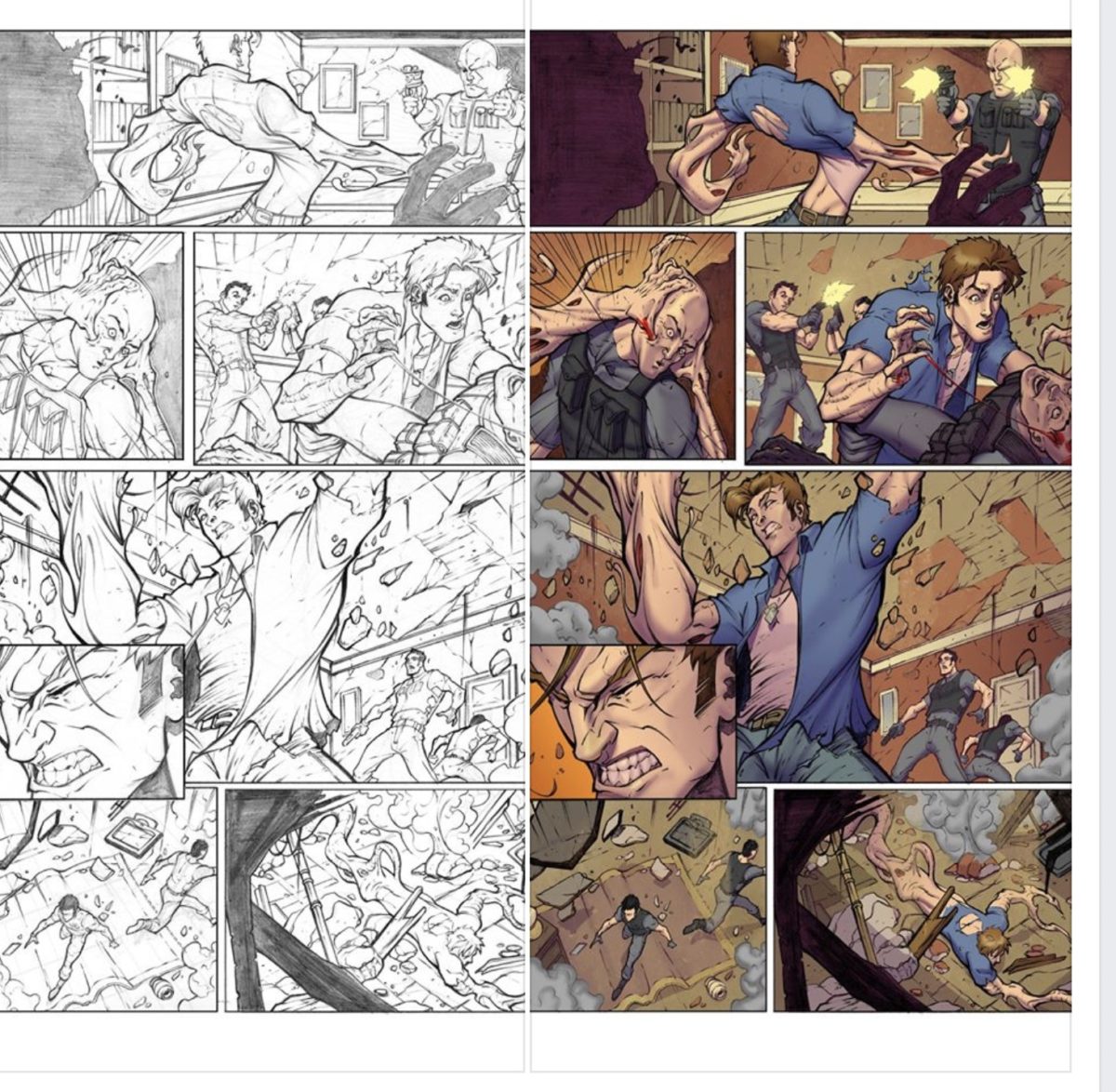Chase #1 by Guido Martinez and Simone Buonfantino is now on kickstarter. And there 10 PREVIEW