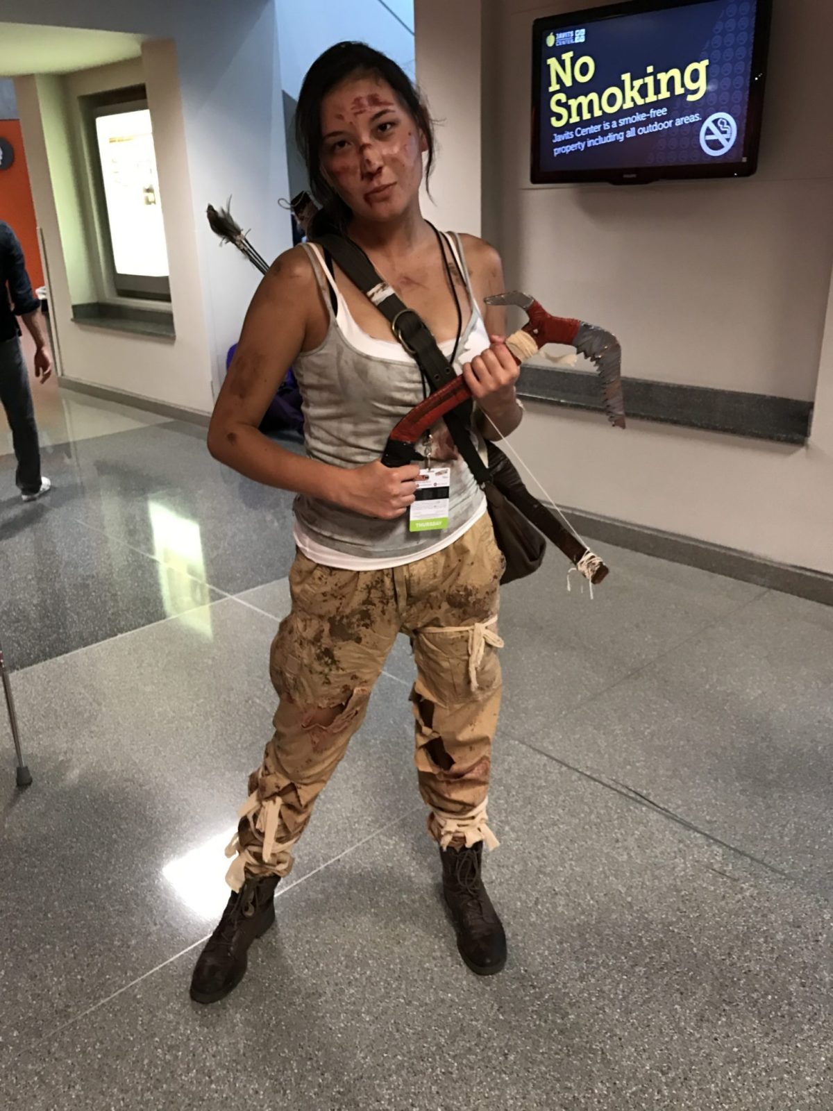 Shay made Lara  Croft Look good   .THROW BACK to 2016