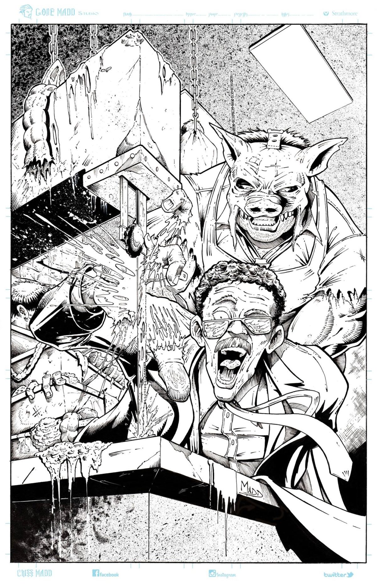 Butch the Butcher created by Criss Madd  .  .