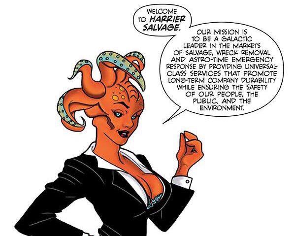 Bob Salley’s SALVAGERS: Havoc of Blackbane – Part 1 waits you on KICKSTARTER