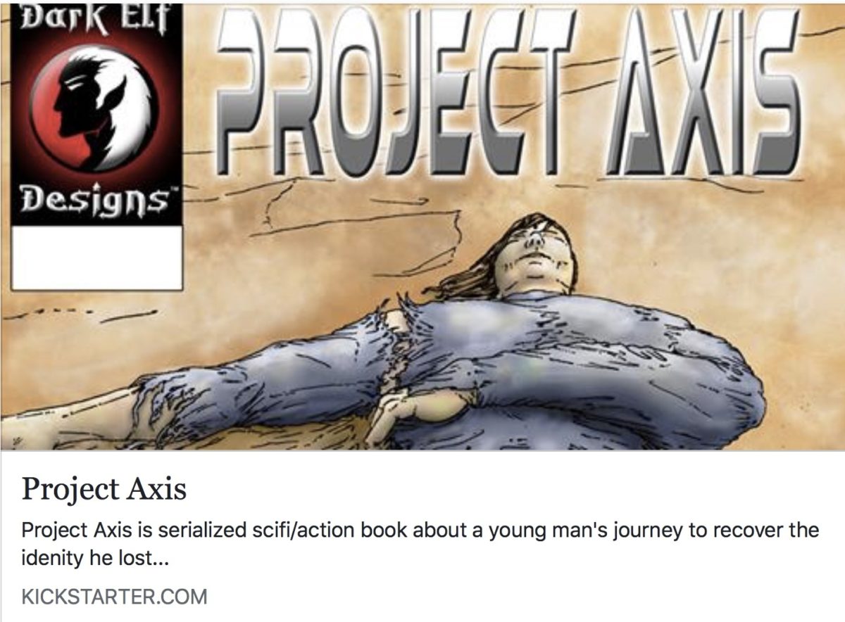 Project Axis  is serialized sci-fi/action book about a young man’s journey to recover the identity he lost…