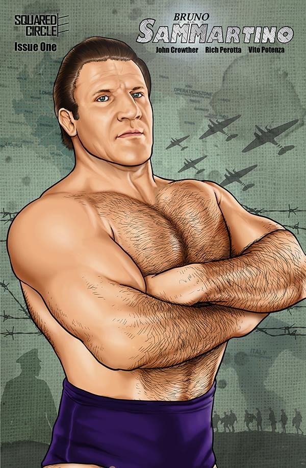 Bruno Sammartino comes BACK to life in the Pages of his Authorized Biographical Comic Book  .  .