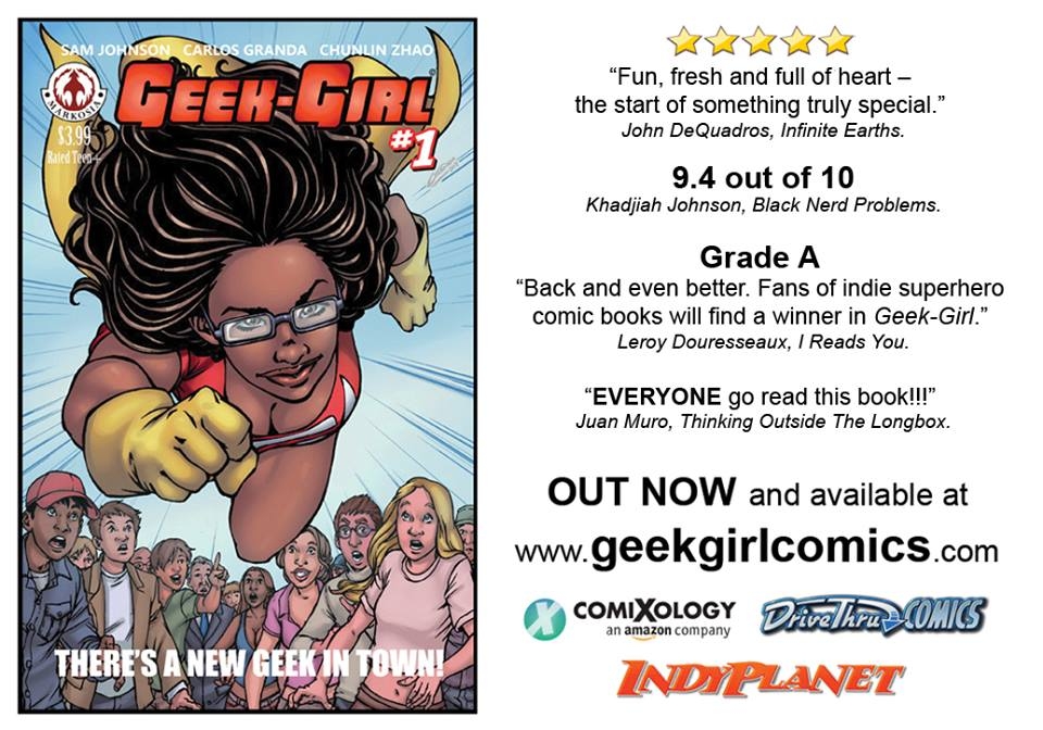 The REVIEWS are in On THE NEW GEEK GIRL