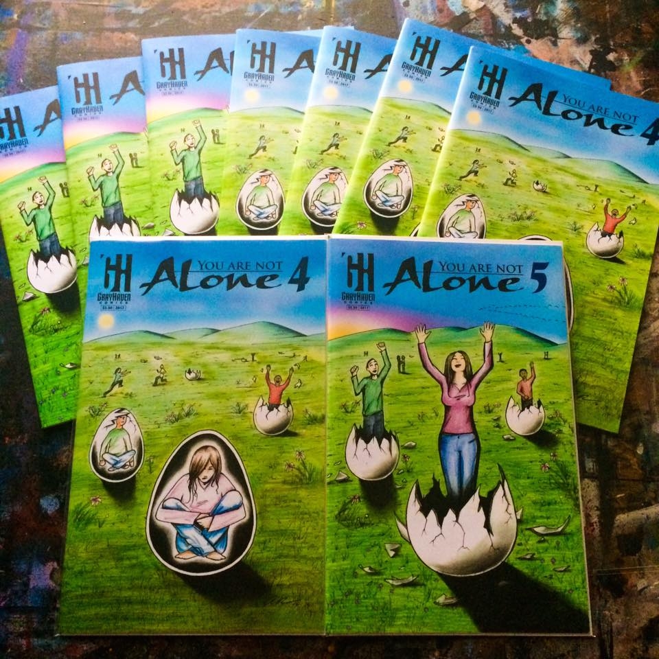 GrayHaven Comics series “You Are Not Alone” are finally here!!