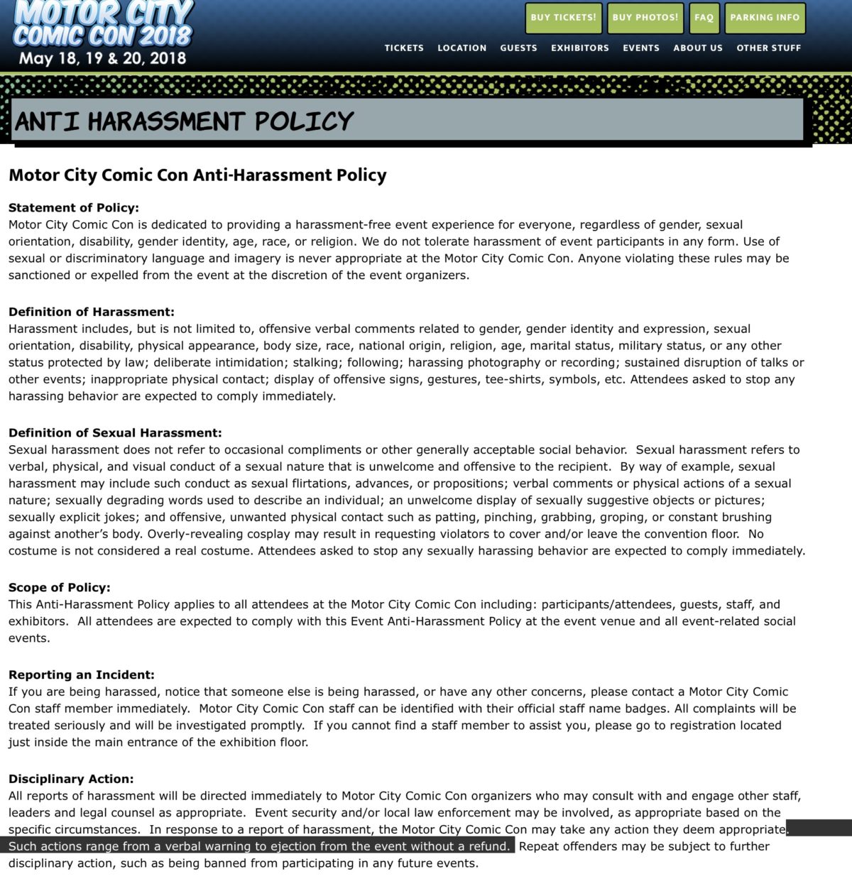 Creator Talk: A Difficult Conversation about Harassment at Con from Vendors and Creators