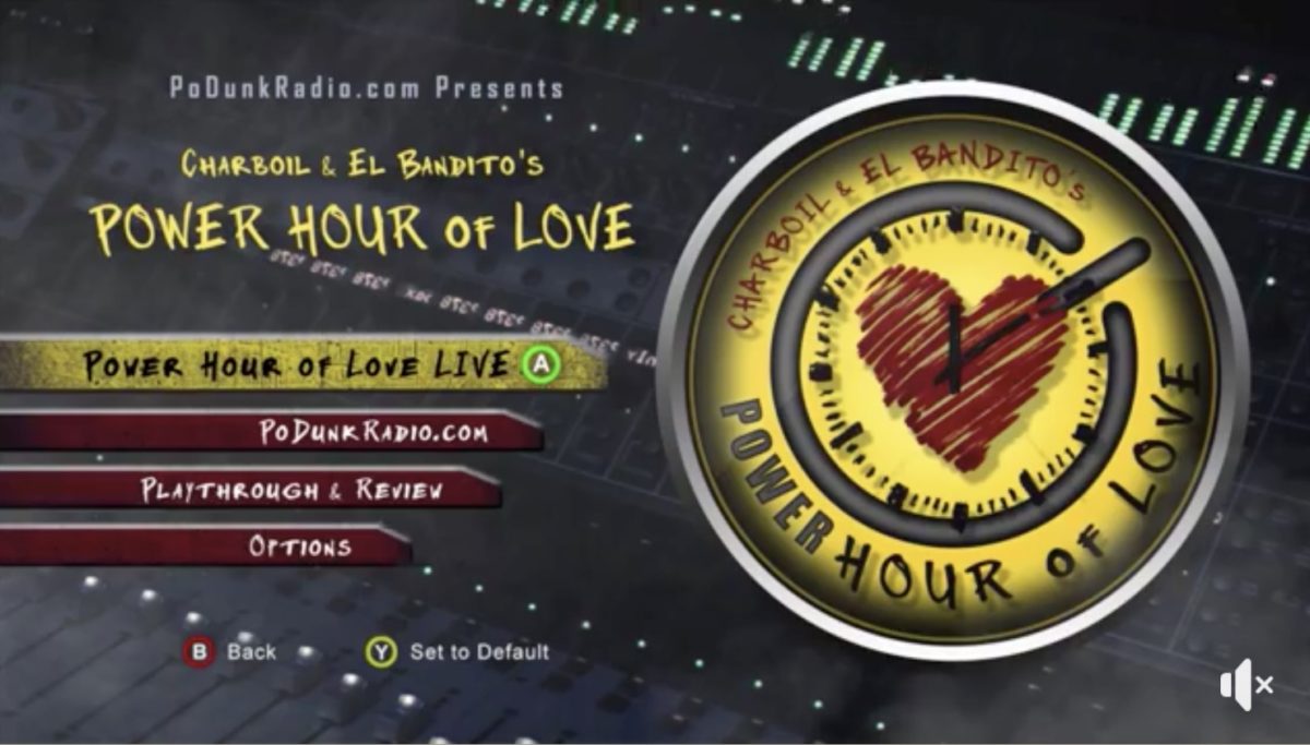 Charboil & El Bandito’s Power Hour of Love  LIVE: TONIGHT! Our Year End Finale!!! Join us as we look back at 2018!