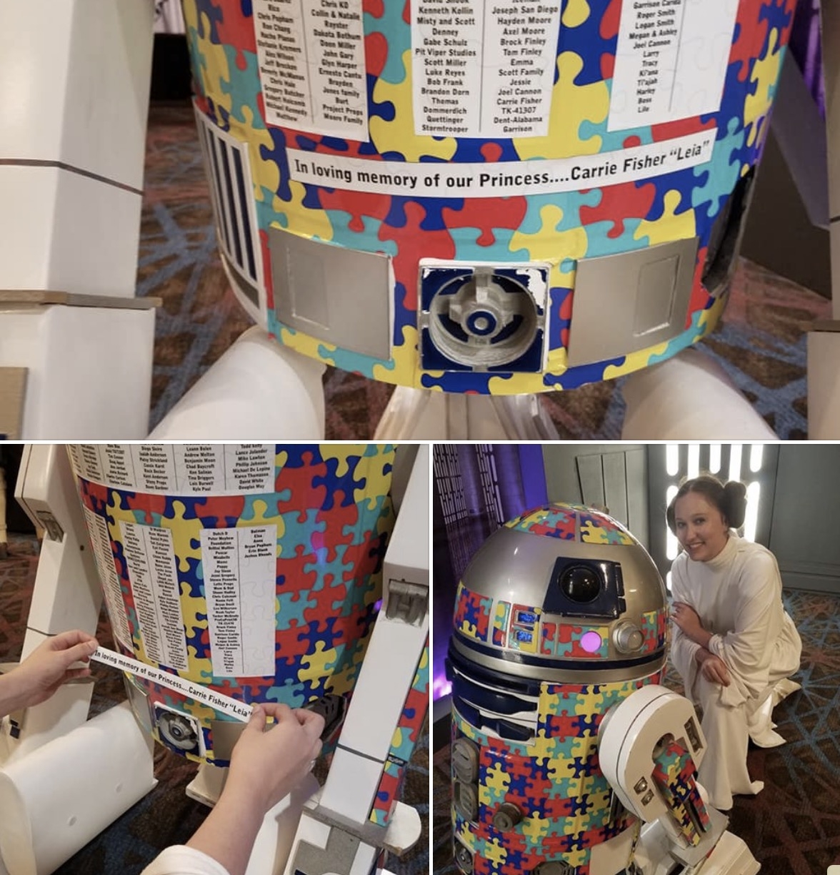 A Name is Added to R4-AU, In Memory of a Fallen Princess