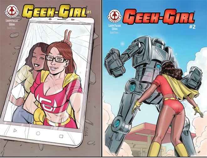 If this is your first time checking out the geeky hero, this issue is a perfect starting point.” Kleffnotes, The Nerdy Girl Express.
