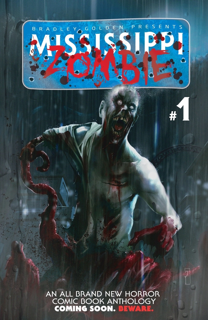 MISSISSIPPI ZOMBIE A one shot anthology horror comic about a zombie outbreak in Mississippi.