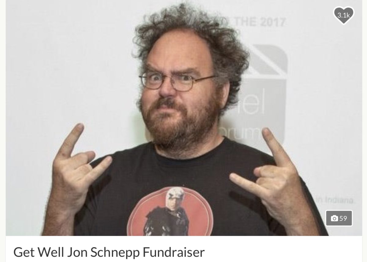 Get Well Jon Schnepp Fundraiser