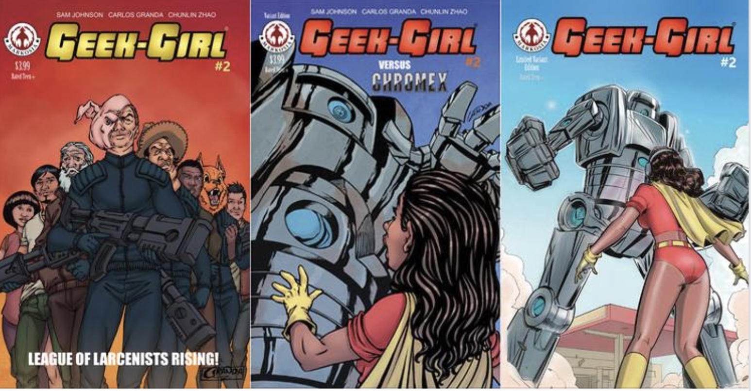 Mr. ANderSiN reviews Geek Girl #1 with The 7 Questions of Review in 7 Minutes