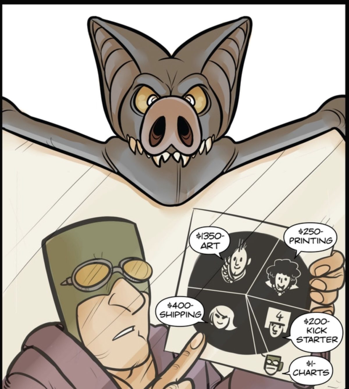 The Guano Guy Comic #2.5 (all-ages, superhero, comedy) Guano Guy is 20 pages of full-color, hilarious superhero adventures about marketing, promotion, and social-media fame.