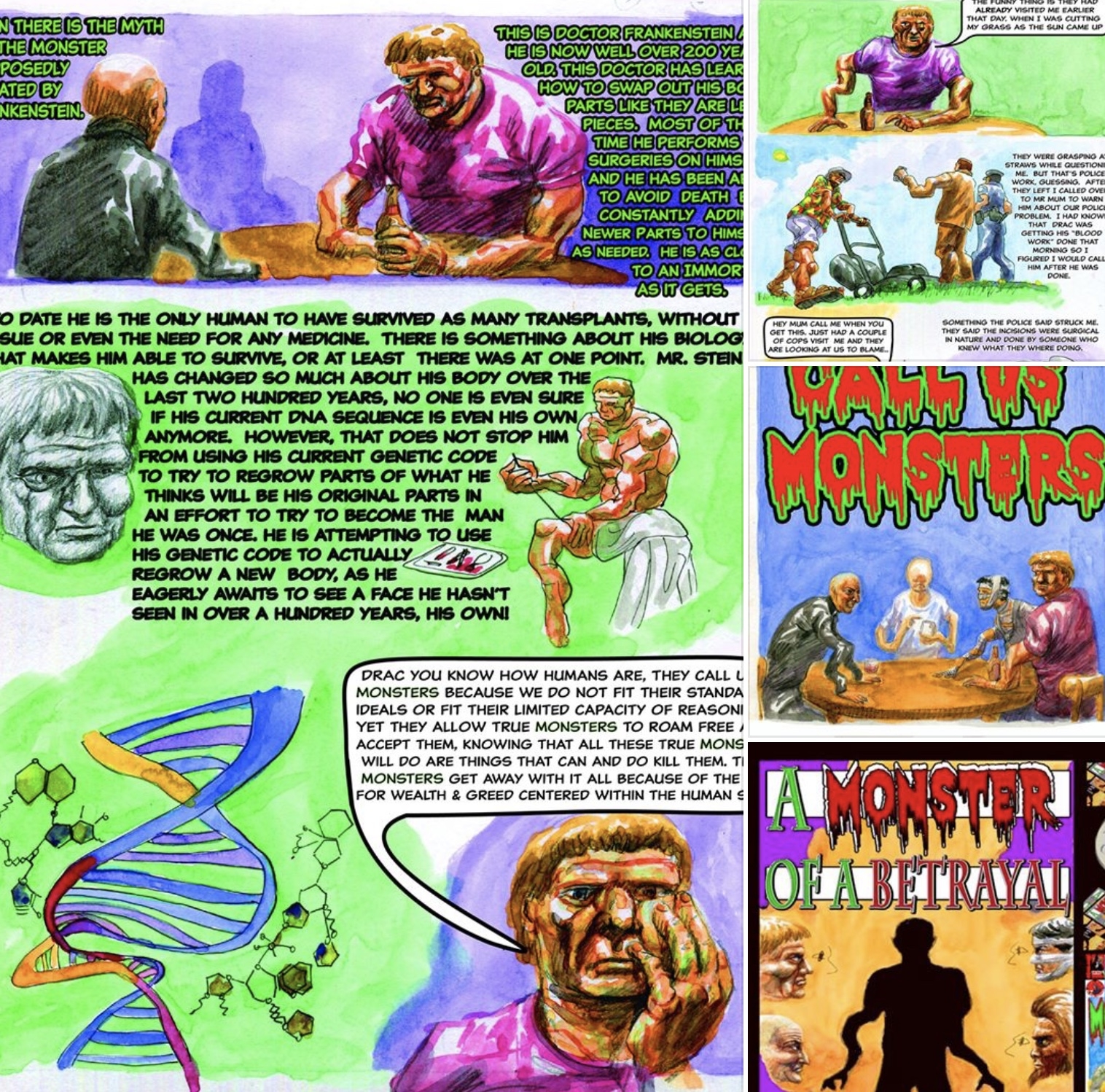 Meet Mr. STEIN  from the MONSTERS Series and With a FREE PREVIEW