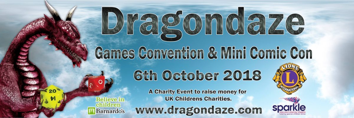 International Comic Con EXITS October 6th –UK-  DragonDaze, Newport Featuring:: Kev Davies  is tabling with  Deadstar Publishing