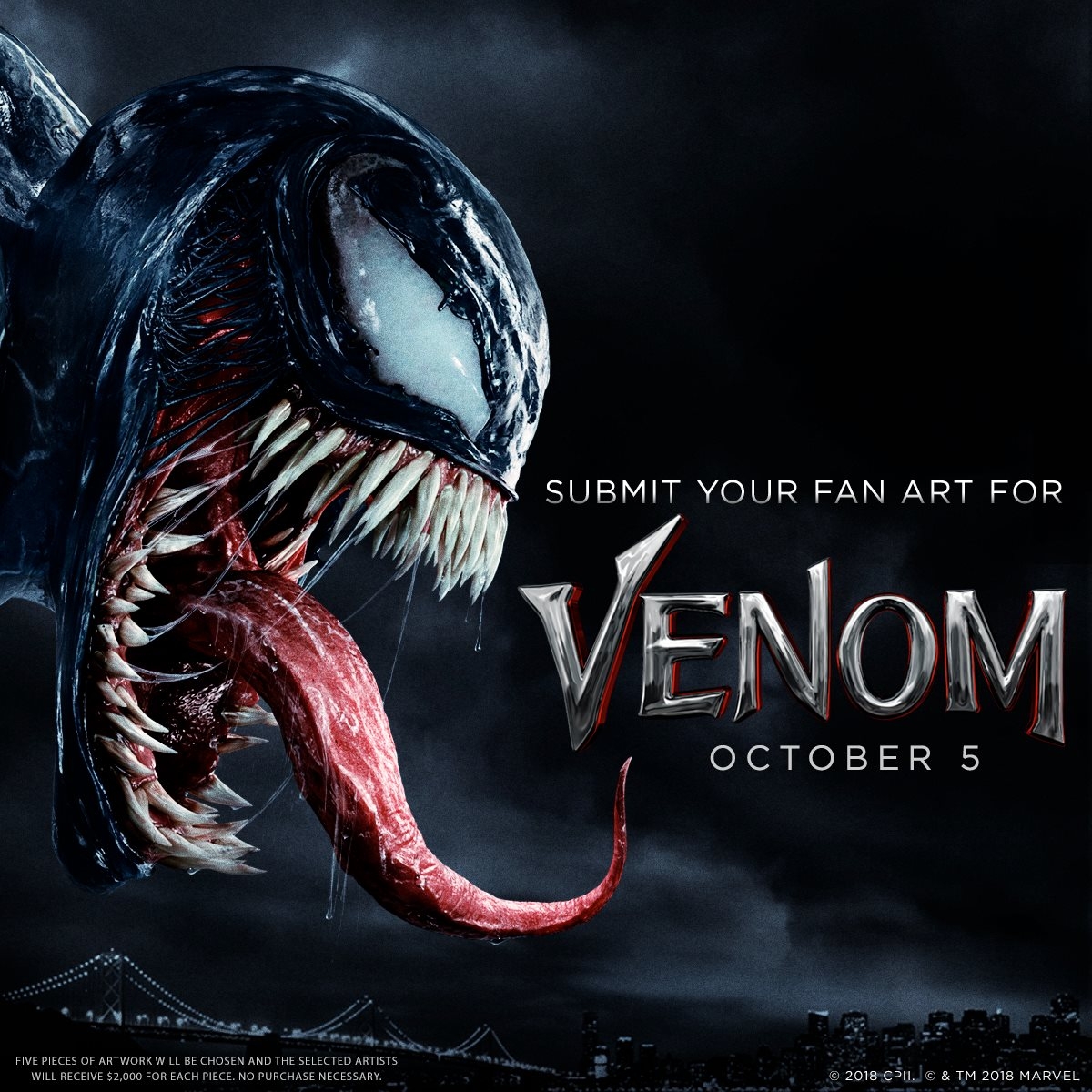 The VENOM MOVIE is call on your FAN ART: