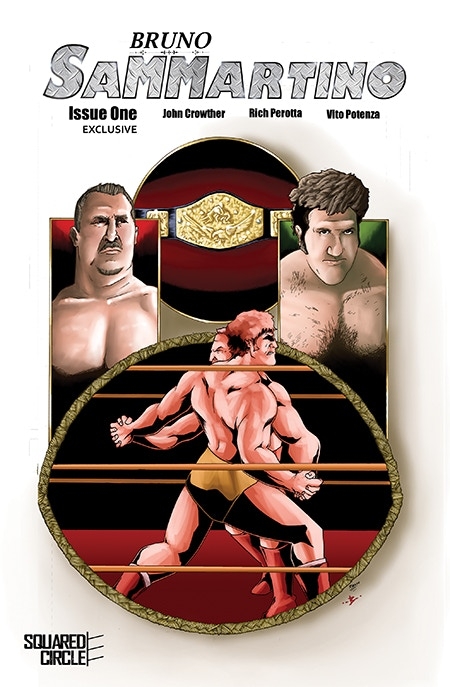 Bruno Sammartino – The True Life Story of a Wrestling Legend Based on actual interviews with Bruno prior to his untimely death, the first of five comics recounting his remarkable life and career! Check out the FREE PREVIEW on KICKSTARTER