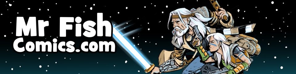 It’s FINALLY  Here : Mr. Fish Comics