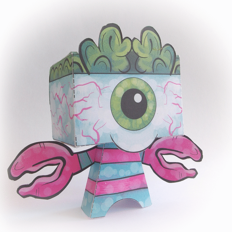 Introducing Freaksters!- Paper toys for you to download!
