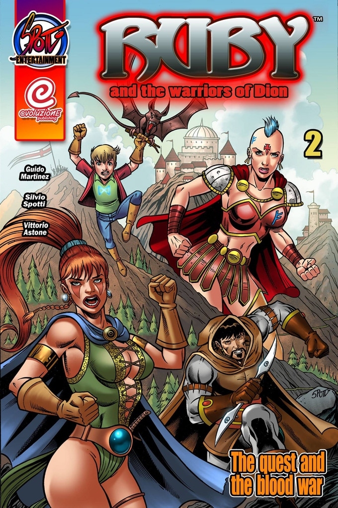 Congrats to the Team Behind Ruby And The Warriors Of Dion #2  for the Success on Kickstarter