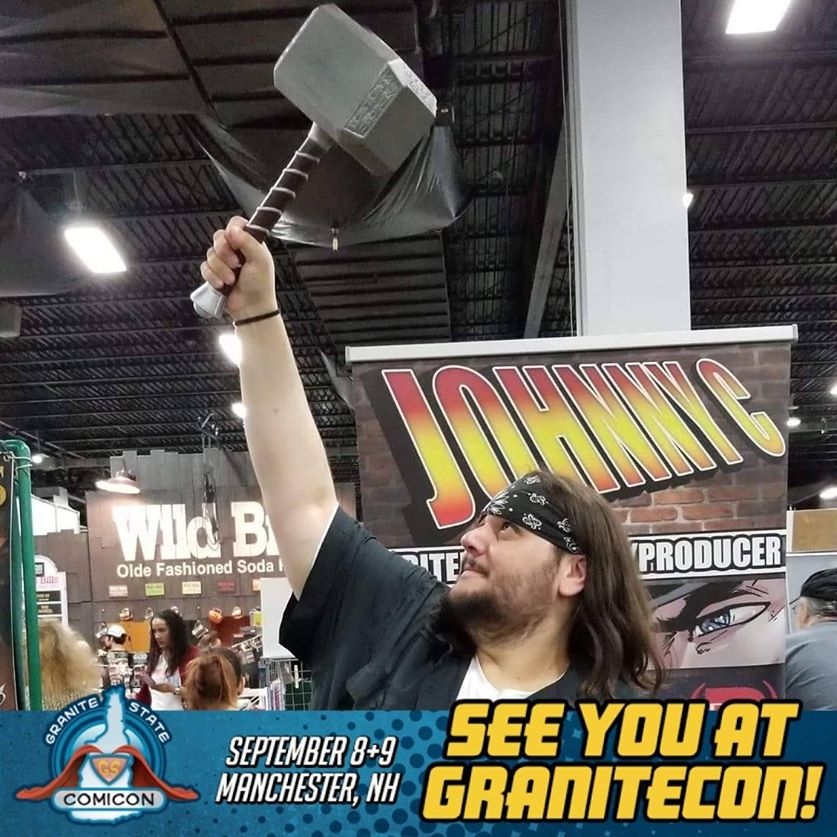 COMIC CON HIGHWAY NORTHERN EXIT:: -NH- Granite State Comicon, FEATURING:: Johnny C