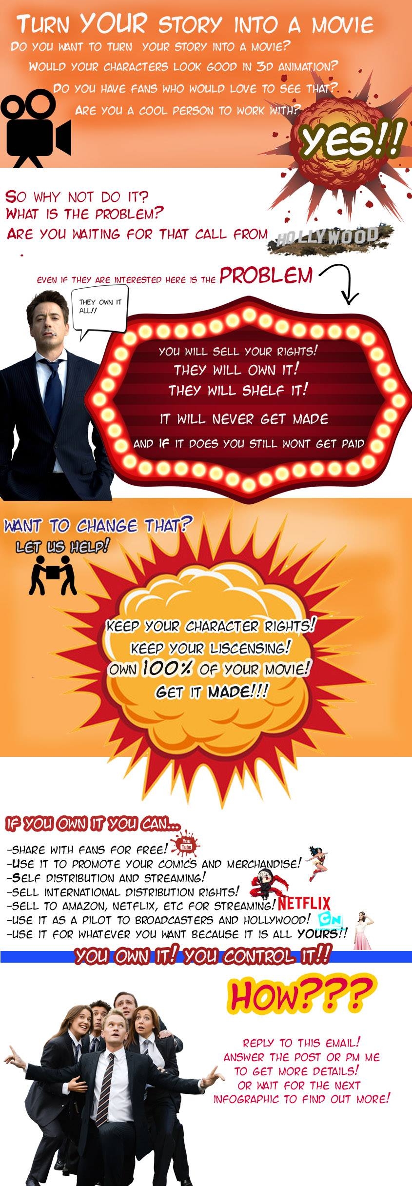 Ever thought of turning your comic to a movie?