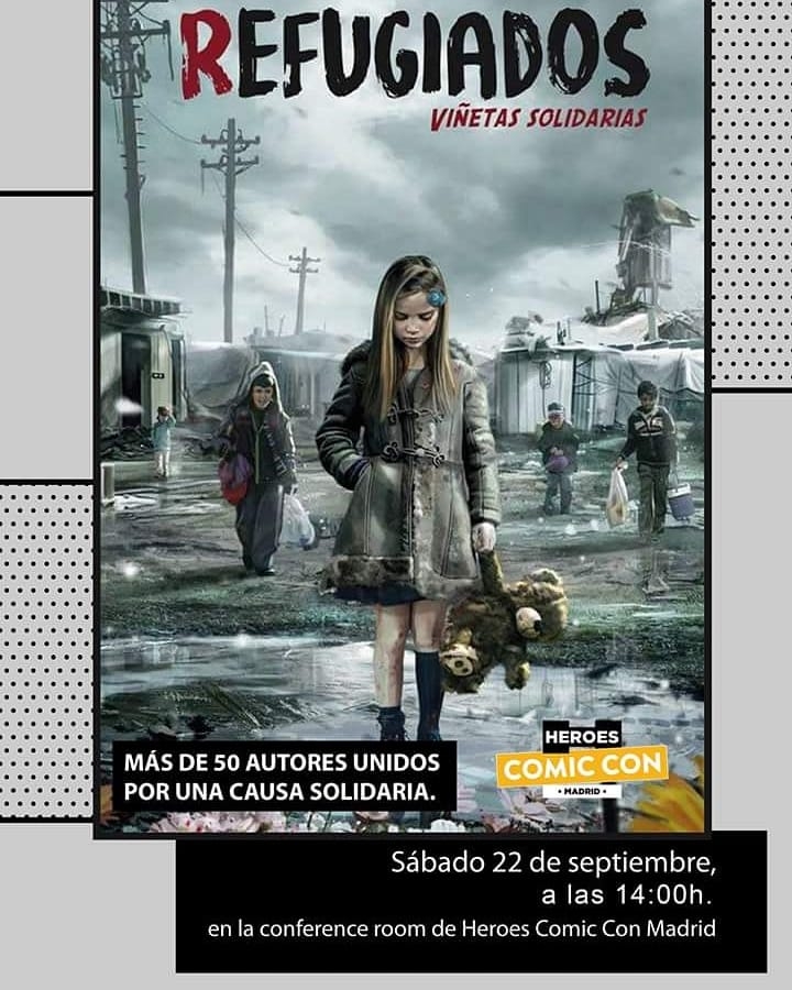  Cartel de la presentación del sábado. Se agradece difusión, a ver si sacamos unos leuros para ayudar a esta pobre gente, se acerca el frío.