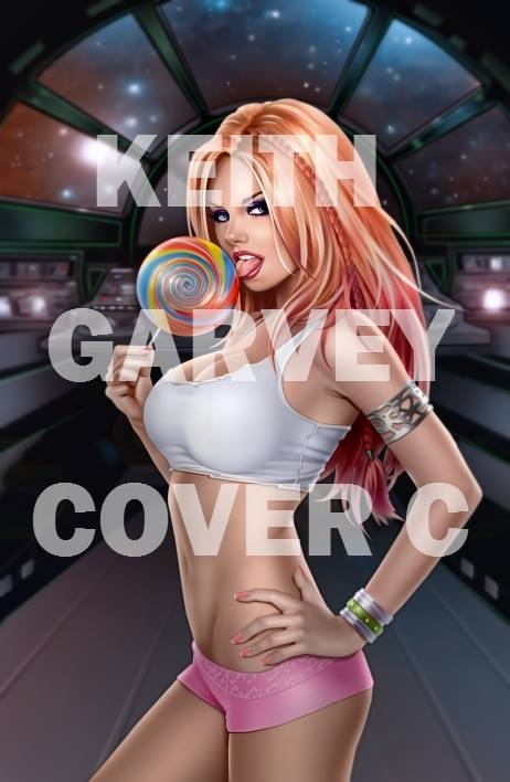 Reveal of the illustrious Keith Garvey pin-up cover!