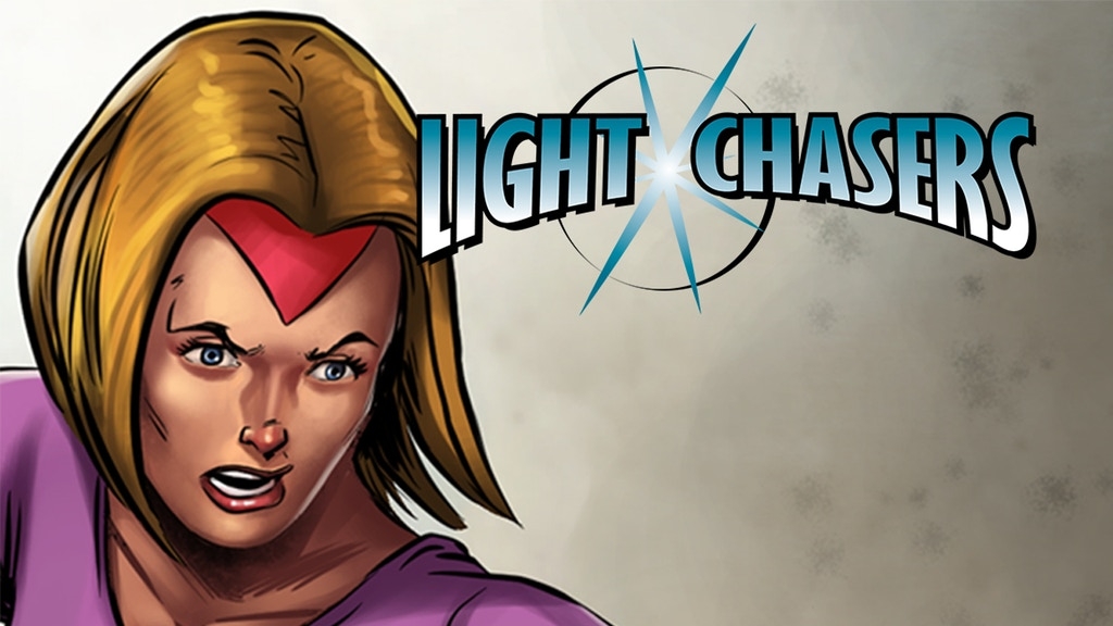 Light Chasers: Issue #2 and Design Edition! The continuation of the Light Chasers story!