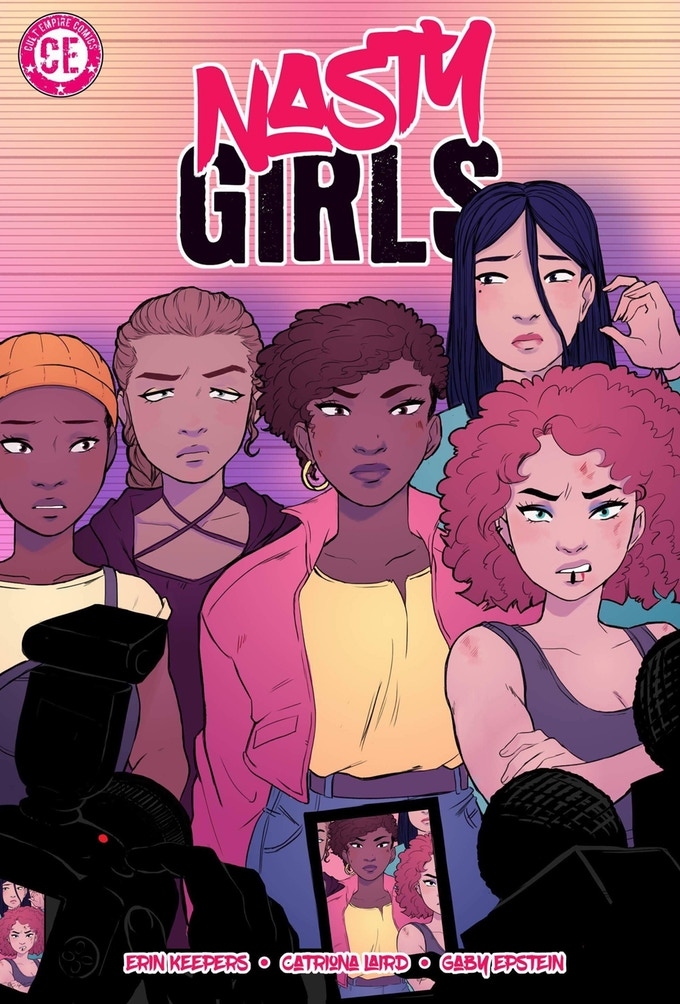 Congrats to the Nasty Girls Graphic Novel team for their Success on KICKSTARTER