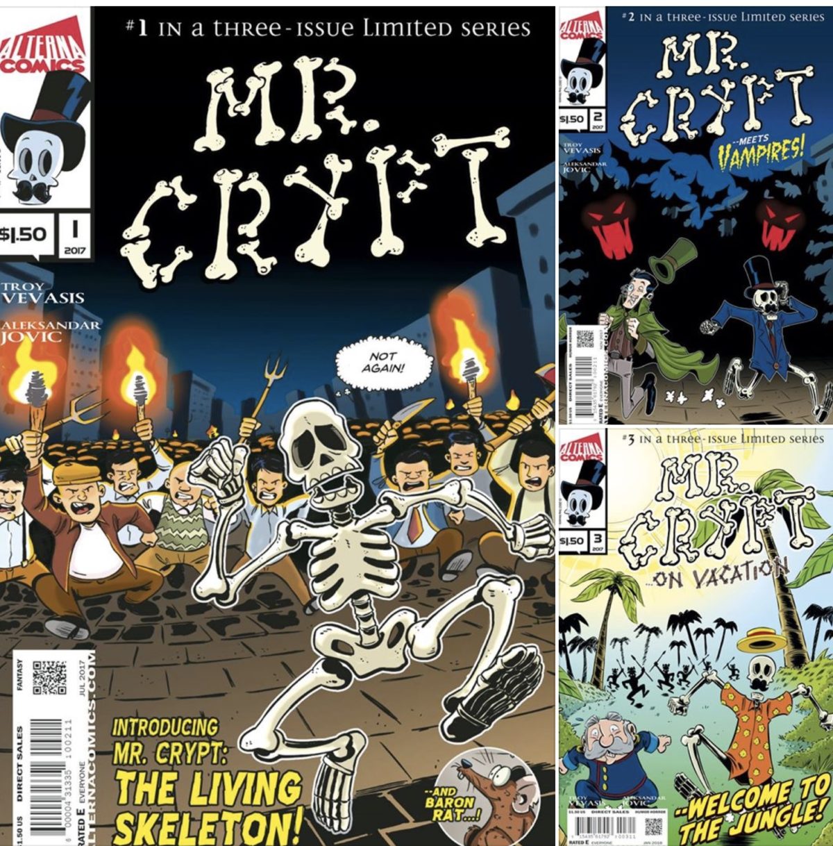 All three issues of Mr. Crypt Now Available