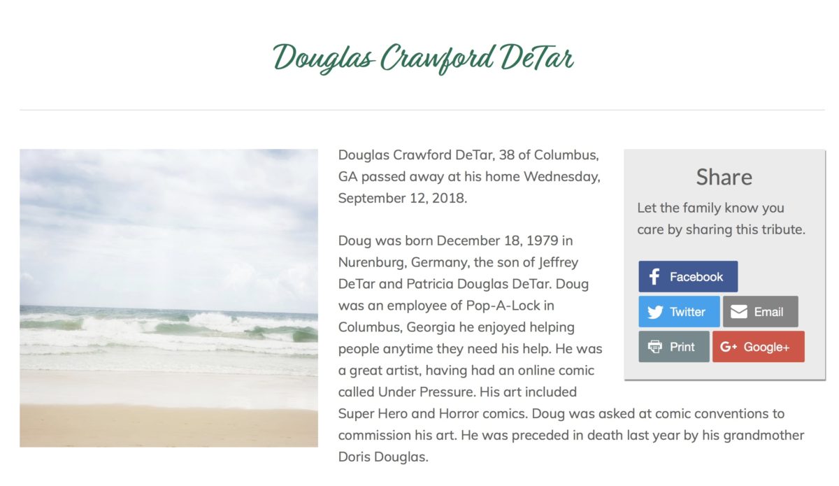 Doug DeTar has been called up to bring Art to the Heavens