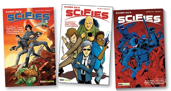 Congrats to Scifies 2018: A Comic Book Anthology for all of its success