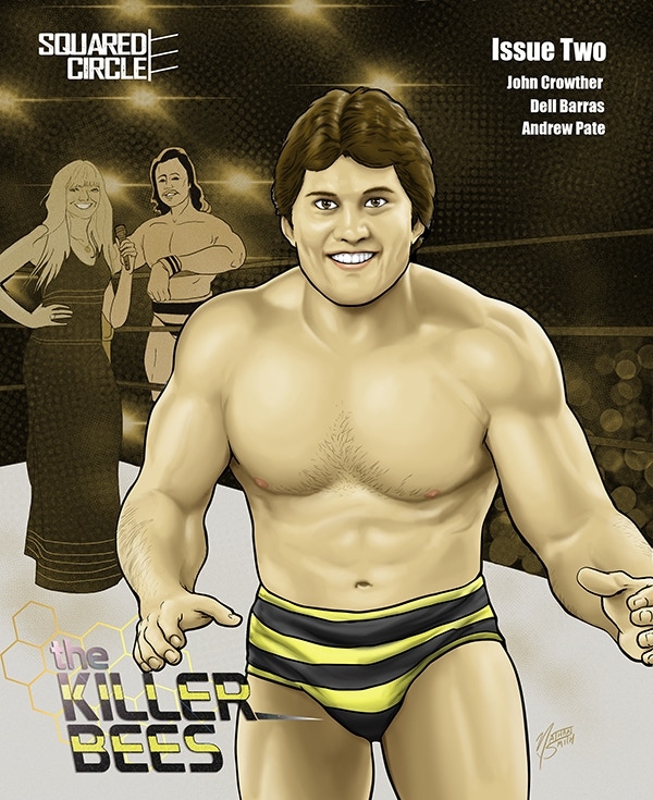 The Highest Dropkick in Wrestling – It’s The Killer Bees! The rise of Jumping Jim Brunzell, wielder of the highest dropkick in wrestling, told in comic form!