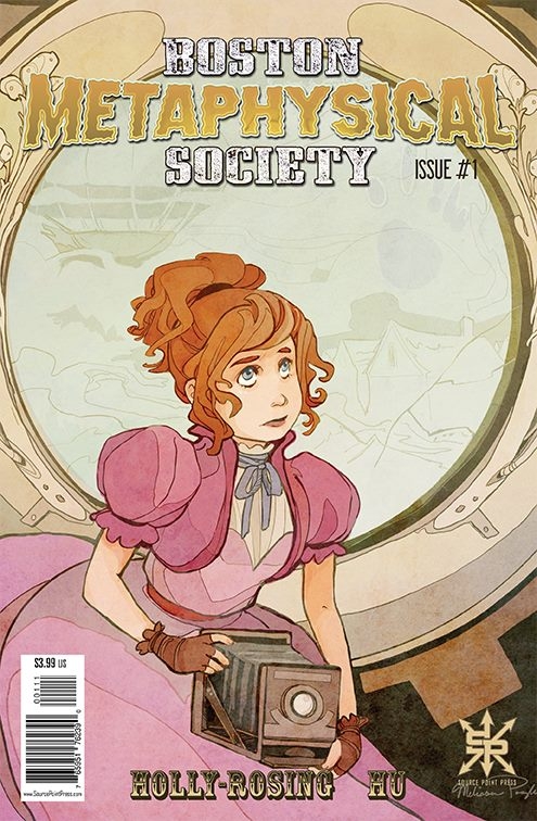 Madeleine Holly-Rosing has a Boston Metaphysical Society (first ) variant cover debuting at L.A Comic Con