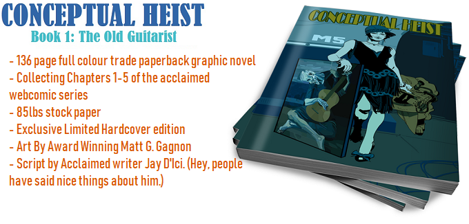 NOW CROWDFUNDING:: :: CONCEPTUAL HEIST Vol 1- Cyberpunk tech meets Jazz age style