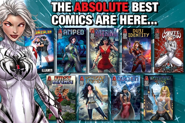 Now on KICKSTARTER :: White Widow Expanded Comics Universe